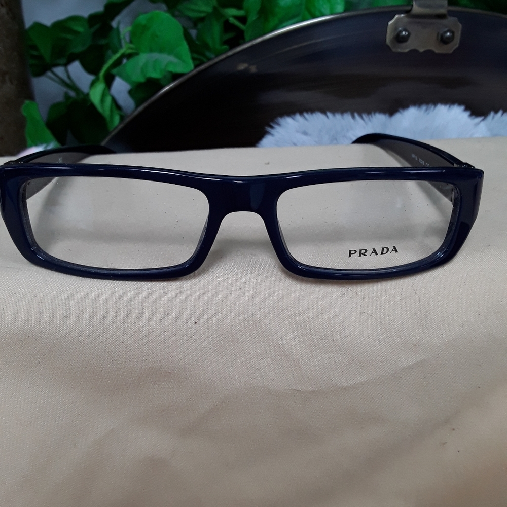 Prada eyeglasses genuine.  Made in Italy.